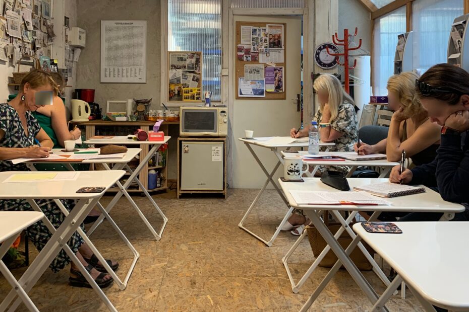 atelier d'écriture découverte